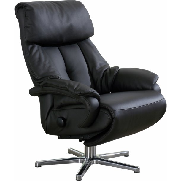 L�nestol LUXUS med indbygget fodskammel