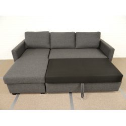 Sovesofa med chaiselong
